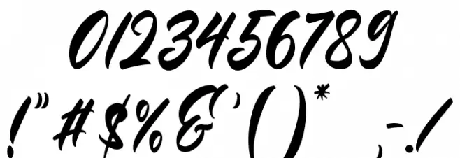 Azingdar Font OTHER CHARS