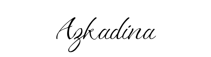 Azkadina  Free Fonts Download