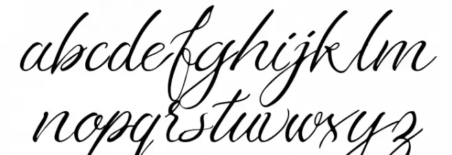 Azkadina फ़ॉन्ट लोअरकेस