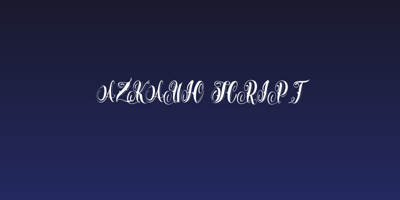 Azkanio Script Social Header