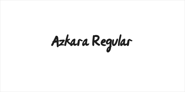 Azkara Regular Logo