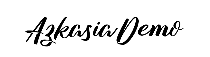 AzkasiaDemo  Descarca Fonturi Gratis