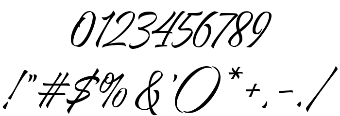 AzkiaDemo Font OTHER CHARS