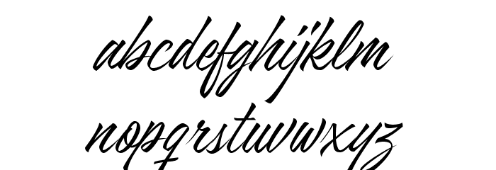 AzkiaDemo Font LOWERCASE