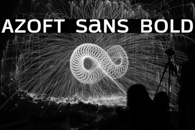 Azoft Sans Bold Font examples