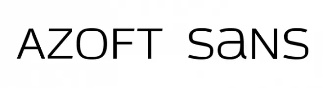 Azoft Sans  Descarca Fonturi Gratis
