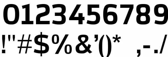 AzoftSans-Bold Font OTHER CHARS