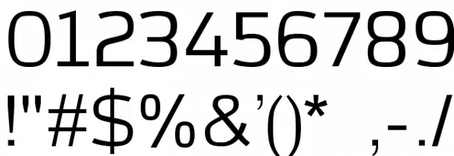 AzoftSans Font OTHER CHARS