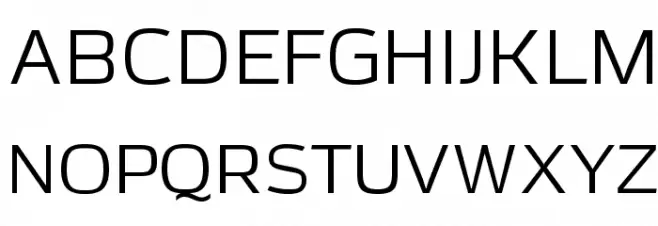 AzoftSans Schriftart Groß