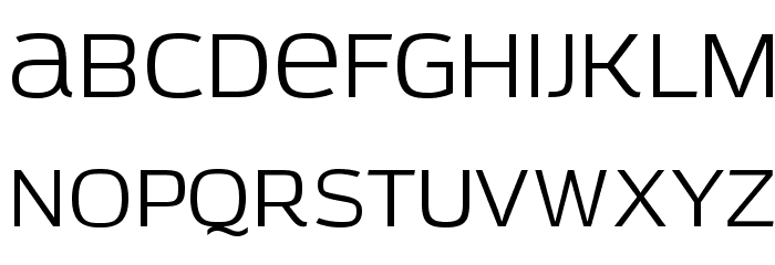 AzoftSans Font LOWERCASE