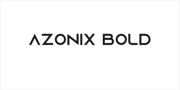 Azonix Bold Logo