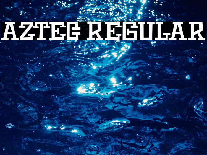 Aztec Regular Example 3