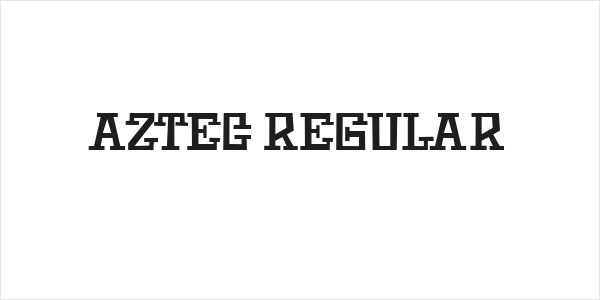 Aztec Regular Logo