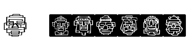 Aztecish Font