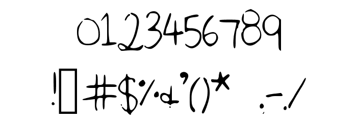 Aztecways Font OTHER CHARS