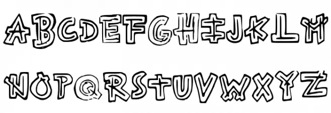 Aztecways Шрифта ВЕРХНИЙ