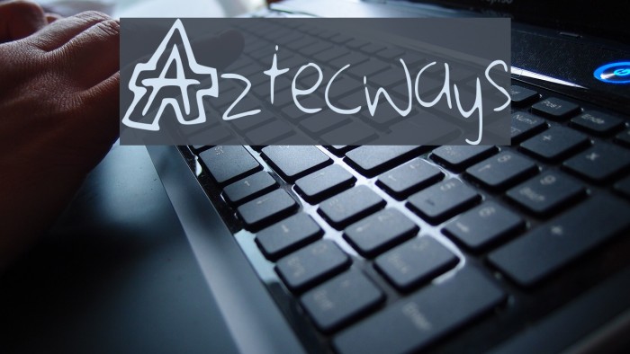 Aztecways Font examples