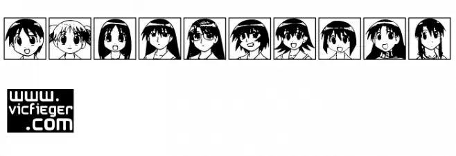 Azudings 1 Font OTHER CHARS