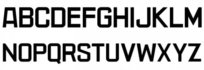 AzureoN Schriftart Groß