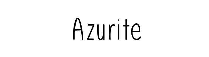 Azurite  Descarca Fonturi Gratis