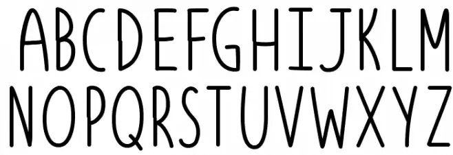 Azurite Schriftart Groß