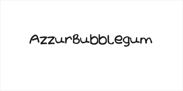 AzzurBubblegum Logo