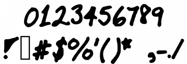 AzzurWhimsical Schriftart Anderer Schreiben