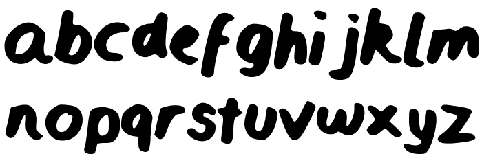 azaura Font LOWERCASE