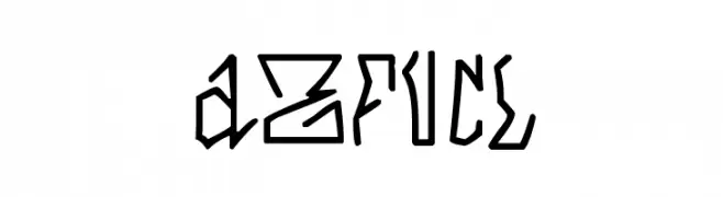 azfucl  Frei Schriftart Herunterladen