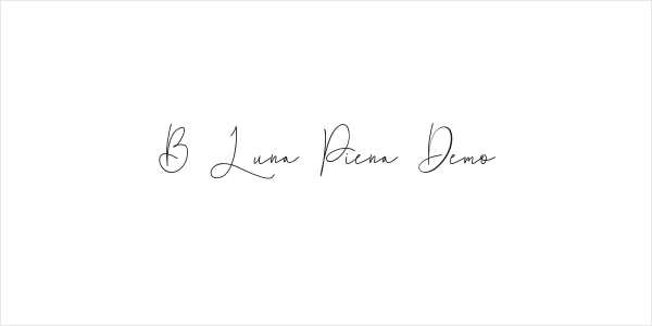 B Luna Piena Demo Logo