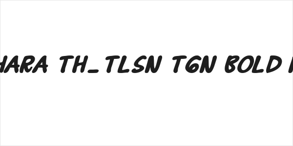 B Prahara TH_Tlsn Tgn Bold Italic Logo