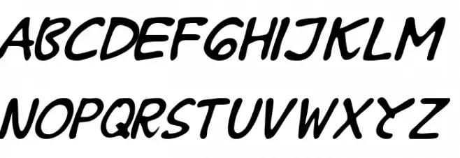 B Prahara TH_Tlsn Tgn Italic Schriftart Groß