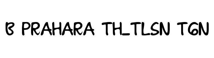 B Prahara TH_Tlsn Tgn Font