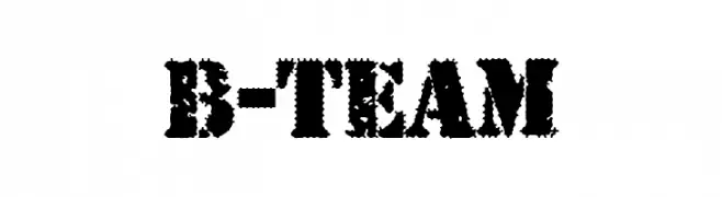 B-TEAM  les polices de caractères gratuit tlcharger