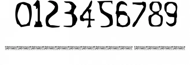 B3th-Ghostwrite-JRZ Font OTHER CHARS