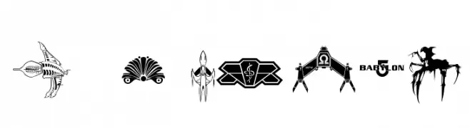 B5Symbols  Frei Schriftart Herunterladen