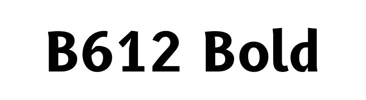 B612 Bold 