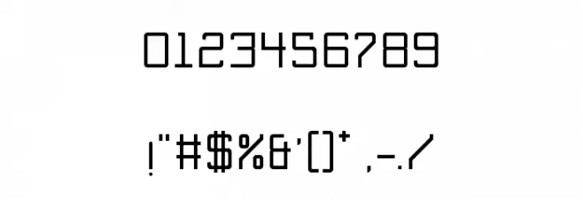 Básica-Unicode Regular Font OTHER CHARS