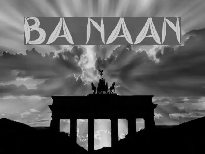 BA naan خط examples