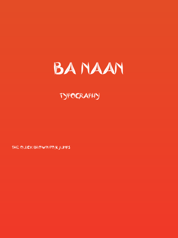 BA naan Poster