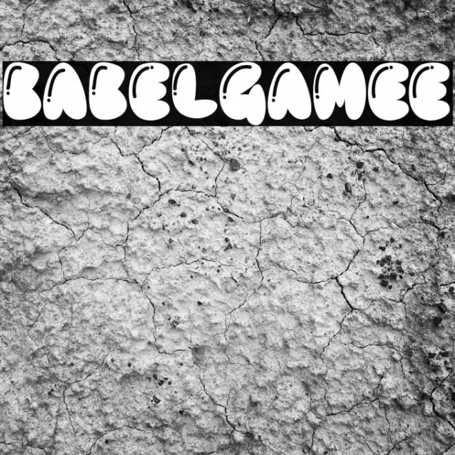 BABELGAMEE Font examples