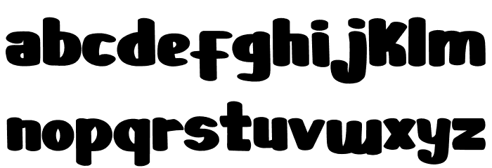 BABY JACKY Font LOWERCASE