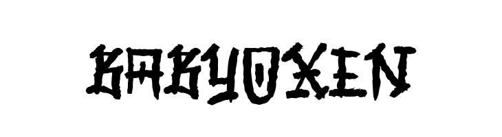 BABY OXEN  Descarca Fonturi Gratis