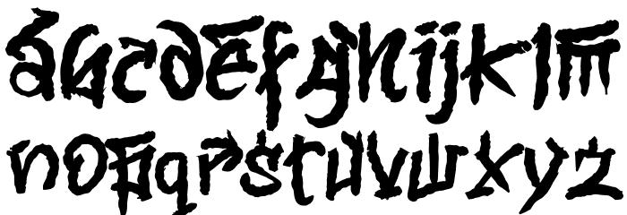 BABY OXEN Font LOWERCASE