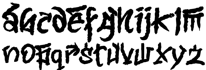 BABY OXEN Font LOWERCASE