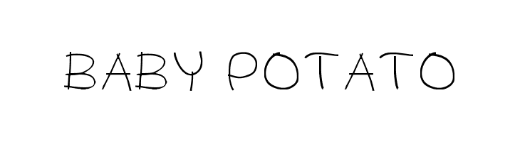 BABY POTATO Font
