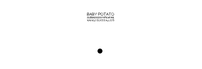 BABY POTATO Font OTHER CHARS
