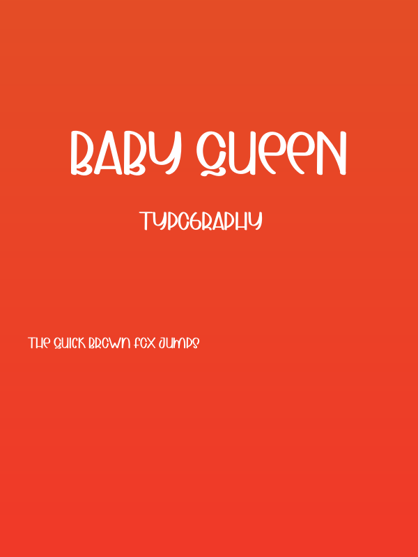 BABY QUEEN Poster