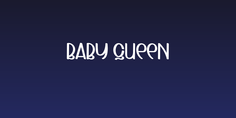 BABY QUEEN Social Header
