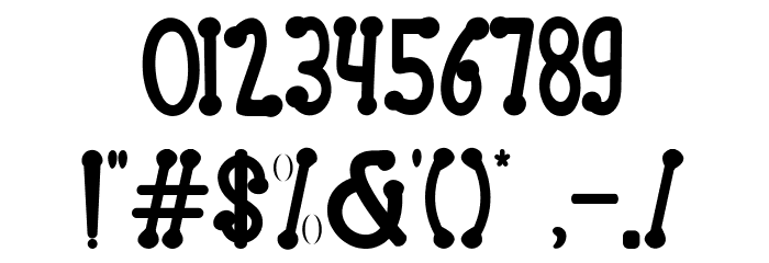BABY STORIES Font OTHER CHARS